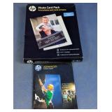 HP Photo Paper & Card Pack Lot