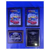 Framed Car Show Award Plaques