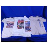 (4) Vintage NHRA Graphic T-Shirts Mix