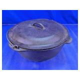 (1) Cast Iron Dutch Oven Pot w/Lid