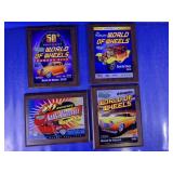 (4) Framed NHRA Event Posters Set