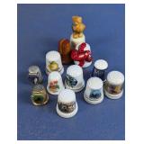(12) Assorted Collectible Thimbles