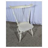 (1) Painted Wooden Windsor Side Chair