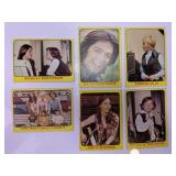6 Partridge Family Collectors Cards 1971