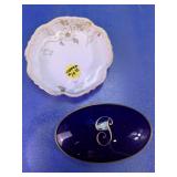 Decorative Dish & Lidded Trinket Box