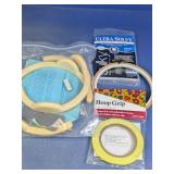 Embroidery Hoop, Hoop Grip, and Stabilizer Lot