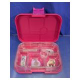 Pink Yumbox Bento Lunch Box with 6 Compartments