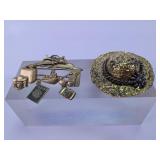Travel Brooch & Hat Pin Set