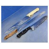 Kitchen Knife Set Mixed Handles Stainless Steel