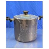 T-fal Metal Pot w/ Glass Lid