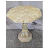 Octagonal Pedestal Accent Table Decorative Base
