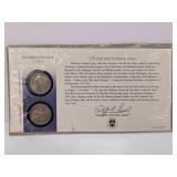 US Mint Delaware Quarter Coin Display 1999