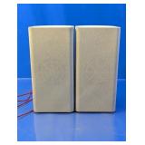 (2)iLuv i7500WHT Desktop Speaker Duo