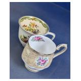Floral Teacups Set