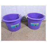 20 Gallon Round Utility Tubs