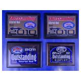 Framed ISCA Award Plaques