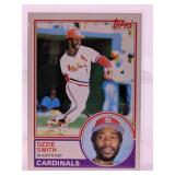 1983 TOPPS HOF OZZIE SMITH CARD