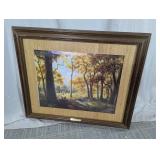 Autumnï¿½s Gold Framed Art Print
