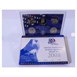(1) US Mint 2008 State Quarters Proof Set