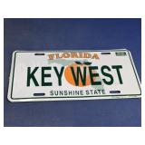 Florida Key West Souvenir License Plate