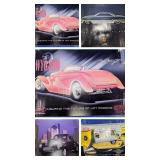 (5) Assorted Custom Hot Rod Posters