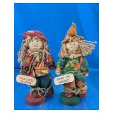 Fall Scarecrow Doll Decor Set