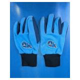 Tennessee Titans Gloves Blue Grip Pair
