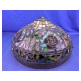 Floral Stained Glass Tiffany Style Lamp Shade