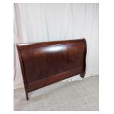 Wood Sleigh Bed Headboard