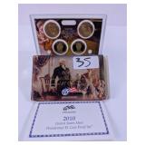 (1) US Mint 2010 Presidential Coin Set