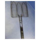 Wire Grill Basket with Folding Handle