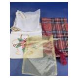 Decorative Fabric Gift Bags Assorted Lot