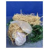 Assorted Decorative Filler and Tinsel Craft Lot