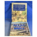 (2)Readerï¿½s Digest Atlas & Great People Bible