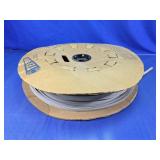 White Rubber Seal Strip Roll on Spool
