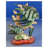 (1) Decorative Fish & Coral Figurine