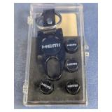 (1) HEMI Keychain Valve Cap Set
