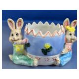 (1) Easter Bunny Egg Planter