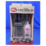 Expert Grill Soft Grip 4-Piece Griddle Set