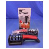 (3)Mr. Octopus Sauce Stirrer & Knife Sharpeners