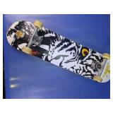 Krown Complete Skateboard w/Zebra Graphics