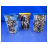 Star Wars Plastic Cups Character Drinkware Set