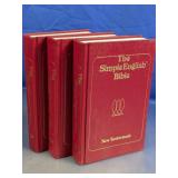 (3)The Simple English Bible New Testament Trio