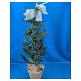 Artificial Christmas Tree Decor Burlap Base
