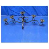 (1) Metal 5-Light Candle Holder