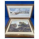 Framed Landscape Art Set