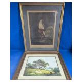 Framed Art Prints Chicken Tree
