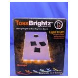 TossBrightz Orange LED Bean Bag Board Light Kit