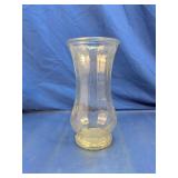 Clear Glass Decorative Vase