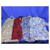 Menï¿½s Hawaiian Shirts Mixed Brands Lot